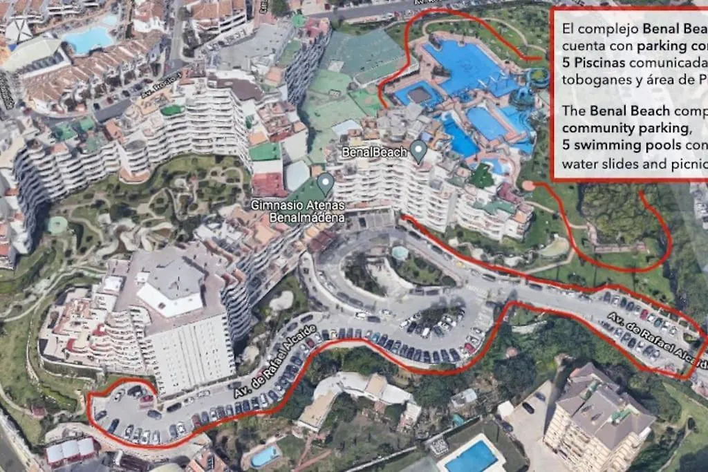 Fantastic Benal Beach Studio With Water Park Benalmadena Apartment